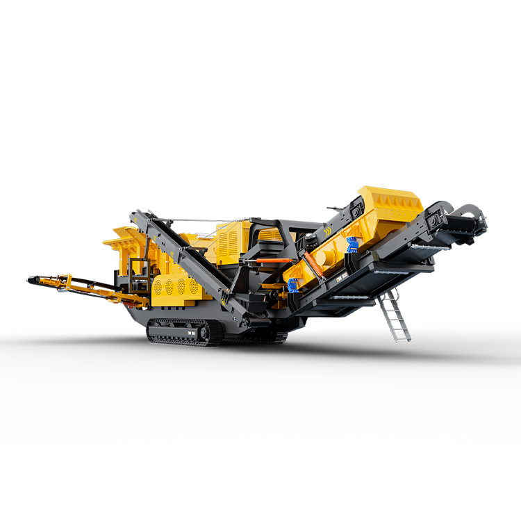 Mobile Impact Crusher with Integrated Screening